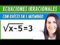 Ecuaciones con Radicales 1