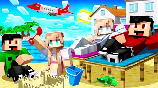 WE WENT ON A FAMILY VACATION IN MINECRAFT!