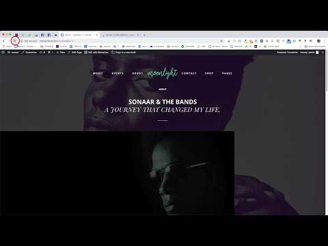 Changing the main background of your website | Sonaar WordPress Themes | Video Tutorials
