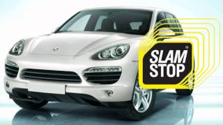 Доводчик двери на Porsche Cayenne S 92A – Дотяжка автомобильных дверей SlamStop(, 2015-03-31T11:01:49.000Z)