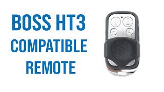 Boss HT3 Compatible Remote Video Description