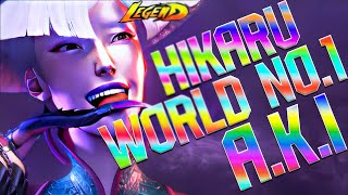 Street Fighter 6 🔥 Hikaru Shiftne World No.1 A.K.I Aggressive Gameplay !