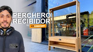 MUEBLE RECIBIDOR “PERCHERO” / PROYECTO MUEBLE (By Lusqtoff)