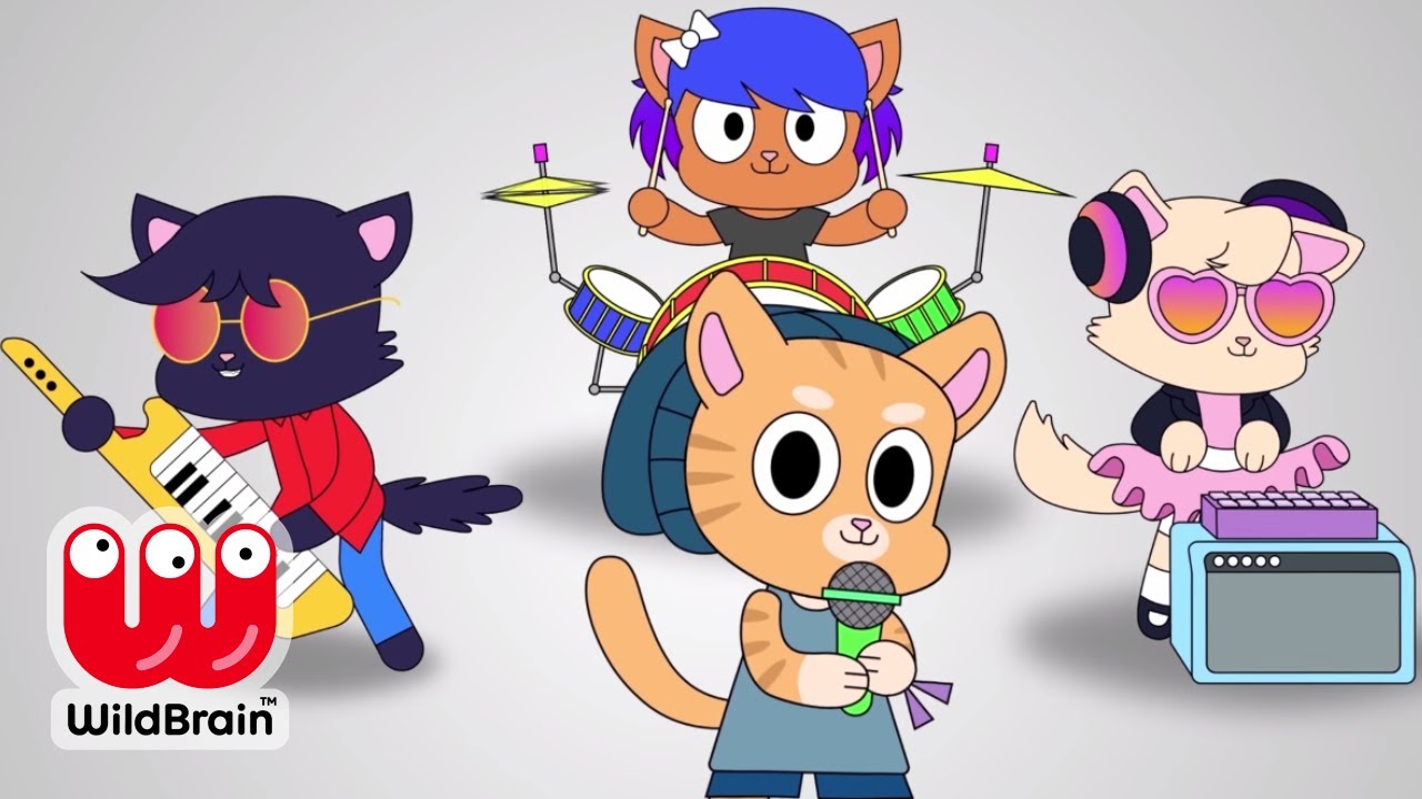 The Paw4mers 😸 I Wanna Be In A Band + MORE 🎵 Nursery Rhymes Time WildBrain YouTube