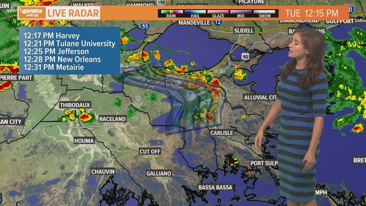 Weather: Tracking storms on Tuesday afternoon - YouTube