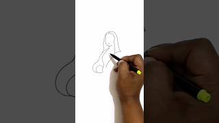 Monalisa line drawings #art #drawing #monalisa #reels #viral #trending #shortvideo #shorts #reel
