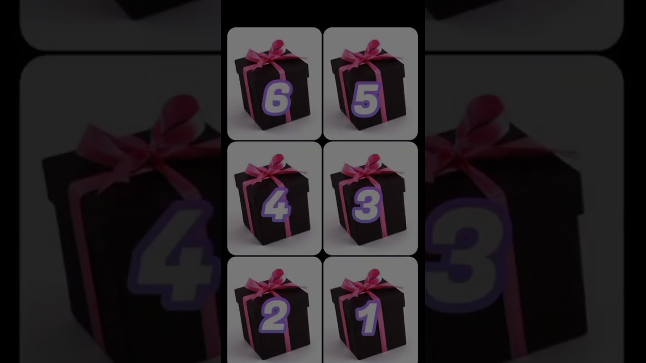 Choose your gift 6 box