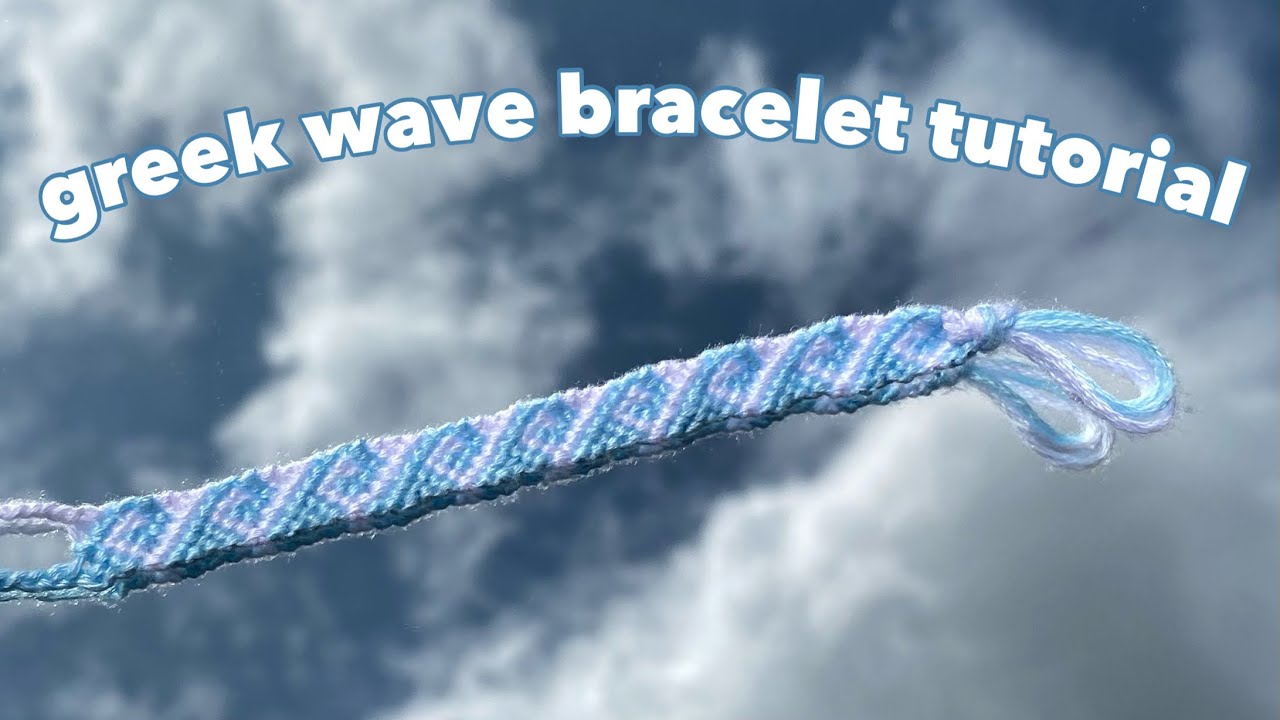 greek wave bracelet tutorial (intermediate)
