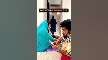 Thumbnail of AFTER MARRIAGE 😂😂 TAG YOUR BAE #sachetparampara #shorts #viral #funny  #trending #Deewani 🤗💕