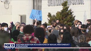 Students Walk Out To Protest Sexual Harassment Case | FOX 13 Seattle Students Walk Out To Protest Sexual Harassment Case | FOX 13 Seattle