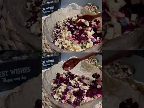 Lavlagi olmali salat #салат ##свекла #salad #beetroot #recipe #полезно #рекомендации #rek #shorts