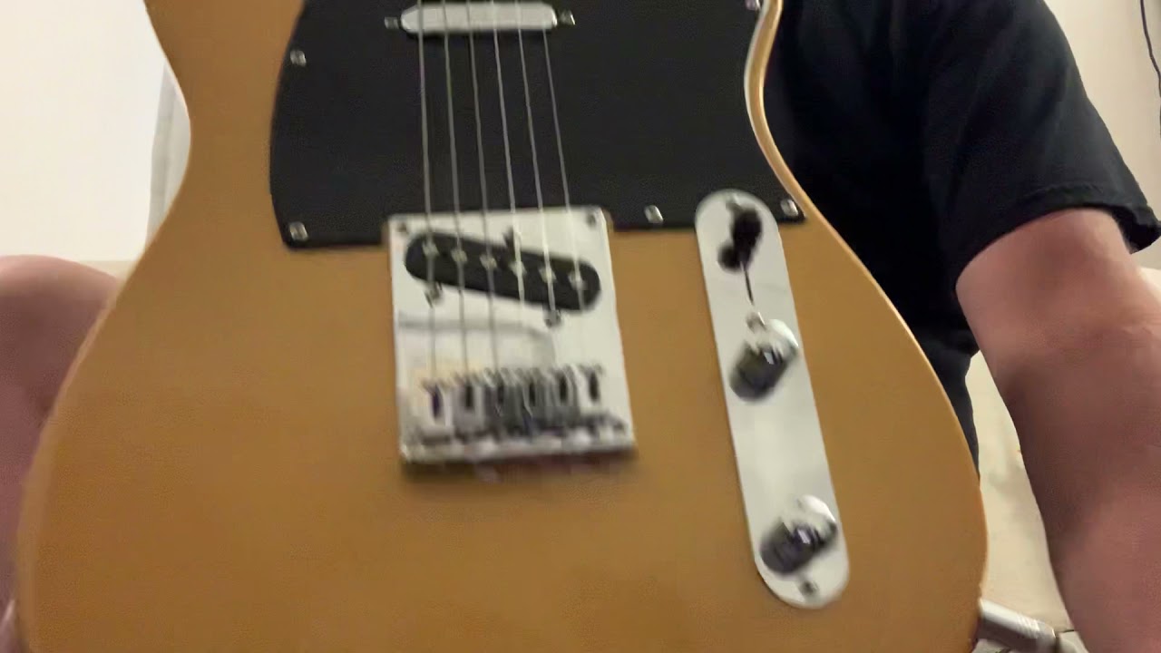 2012 Squier Tele Affinity Series Crafted in Indonesia - YouTube