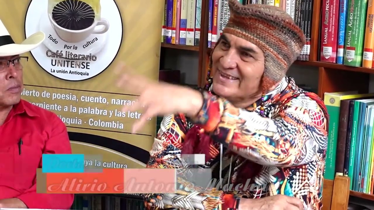 DIALOGANDO CON CAFÉ LITERARIO, ALIRIO ANTONI MACHADO, POETA, ESCRITOR, CHAMÁN