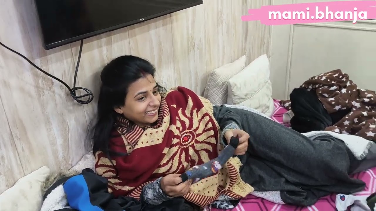 Ek or din mami bhanje ke sath✨