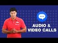 Jio chat  how to do or audio call to your friends on jio chat hindi  reliance jio