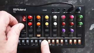Roland T-8 Compact:  Drums - Individual Volume Steps