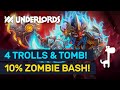 TROLL ZOMBIE KNIGHTS! 10% Bash New Knight Builds! | Dota Underlords