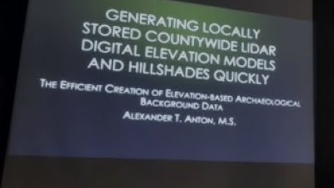 Generating Locally Stored Countywide LiDAR Digital Elevation Models (DEMs) and Hillshades Quickly