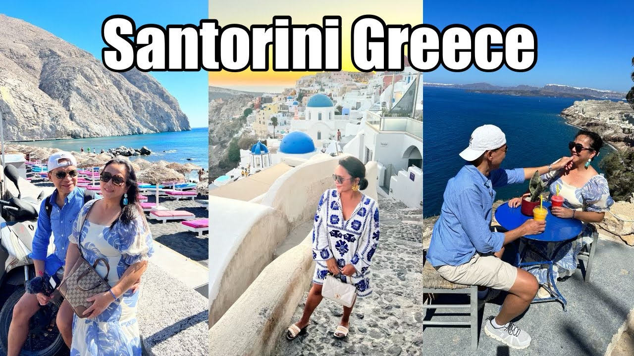 Santorini Greece Travel Vlog | Explore Santorini's must-see highlights & Travel Tips