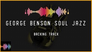 George Benson Soul Jazz Backing Track in D Major chords