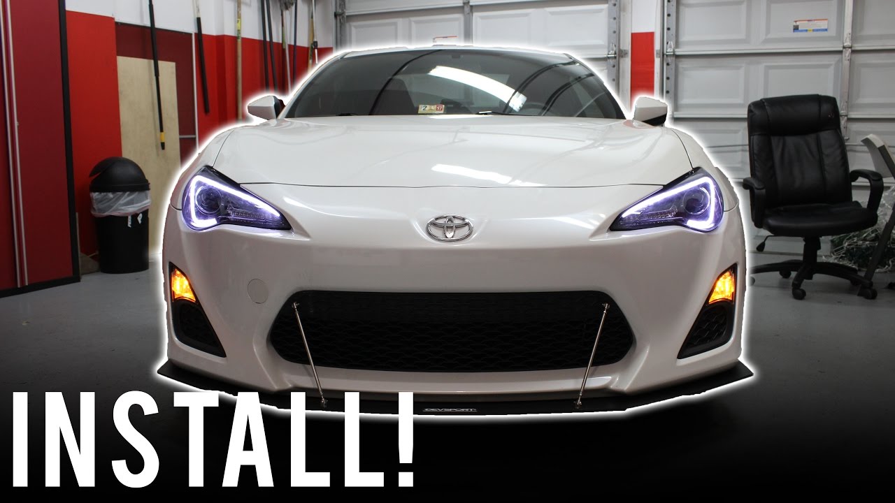 FRS HEADLIGHT INSTALL YouTube