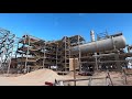 Inside Oil Refinery Construction