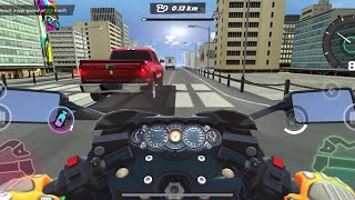 🏍️ New Motorcycle Simulator Racing in City Streets!  iOS Gameplay - Extreme Moto Speed 2025 #2 screenshot 4