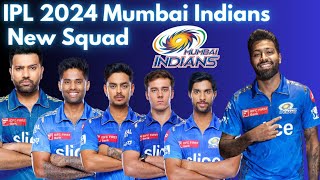 IPL 2024 - Mumbai Indians full squad and Playing 11✅ ft. Rohit Sharma, Hardik Pandya, IPL Auction