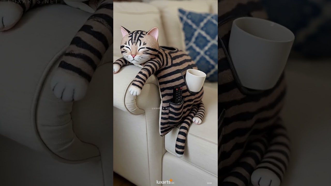 Can someone get me this Cat Sofa Organizer ASAP? 🤯👏