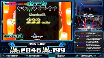 OMG KON! | ちくわパフェだよ☆CKP (D-EXPERT) PFC AAA 999,810 [DDR A20 PLUS]
