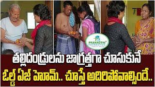 An old age home that takes care of parents.|| #foundation #helping #viral #trending
