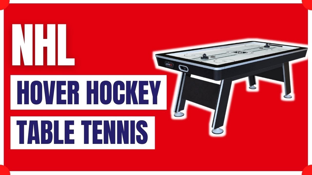NHL Hover Hockey with Table Tennis Top YouTube