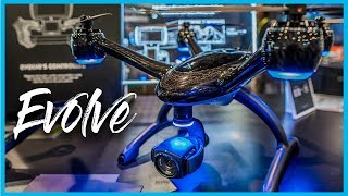 Xdynamics Evolve Drone is gorgeous & loaded with tech | CES 2019
