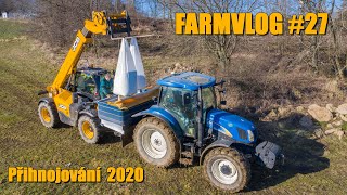 FARMVlog #27 - Přihnojování 2020, První letošní práce na poli