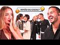 Irmãos ou Casal? Teste com Pedro, Rano e Bri 🧑🤝🧑