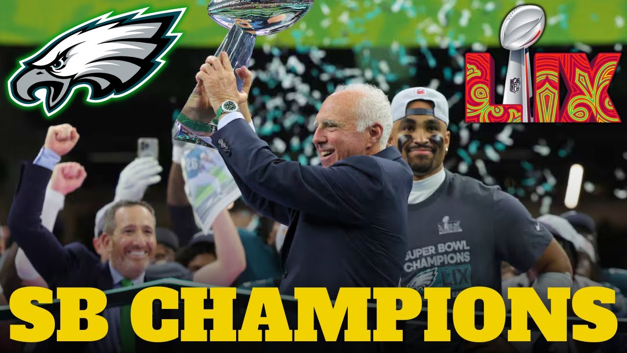 The Philadelphia Eagles have WON Super Bowl 59 + Jalen Hurts is Super ...