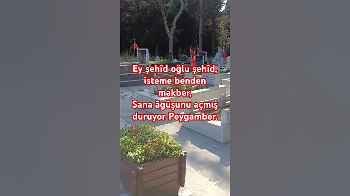 Ey şehîd oğlu şehîd isteme benden makber,Sana âgûşunu açmış duruyor Peygamber. #şehit #sehitlerolmez