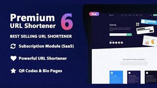Famous Premium URL Shortener - Link Shortener, Bio Pages & QR Codes Script Free Download || Link shortener Net Worth