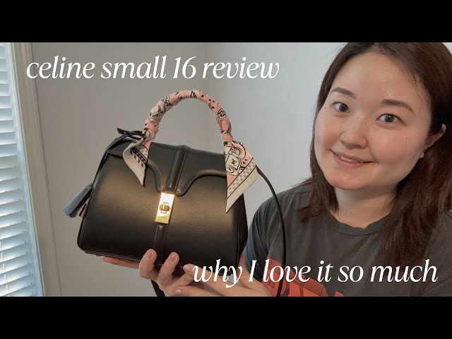 【CELINE】SMALL 16 BAG●188003BEY03PH Celine Small 16 Review - YouTube