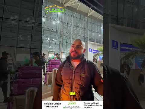 Pilgrim video review of Hujjaj Umrah Taxi