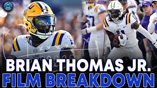 LSU WR Brian Thomas Jr Film Breakdown