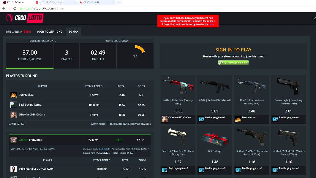 CS:GO - 4 Gambling Sites (All Trustable!) - YouTube
