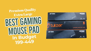 Tukzer Large & Ant Esports MP290 Gaming Mouse Pad | Best Premium Quality Gaming Mouse Pad Unboxing