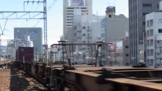 JR貨物 EF65 1040号機 貨物列車 通過
