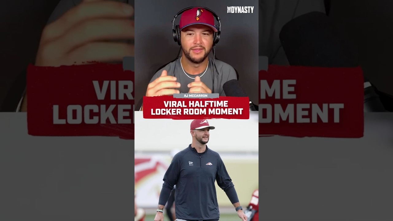 Viral Halftime Locker Room Moment