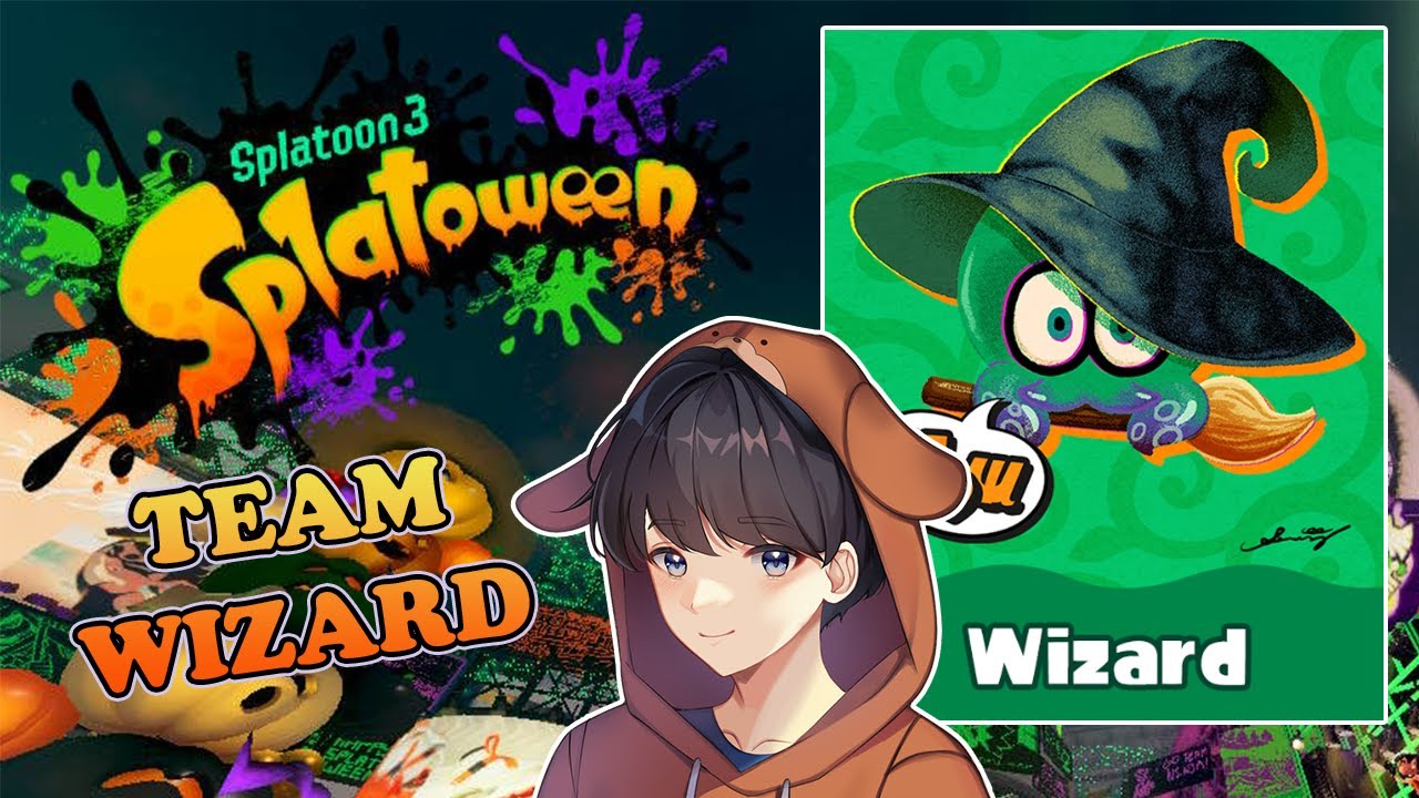 【Splatoon 3】Splatoween Splatfest | Team Wizard | 🔴Livestream - YouTube