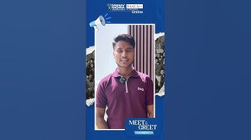 Gautam’s Experience at MRO Meet & Greet | Online BBA Digital Marketing Student Testimonial