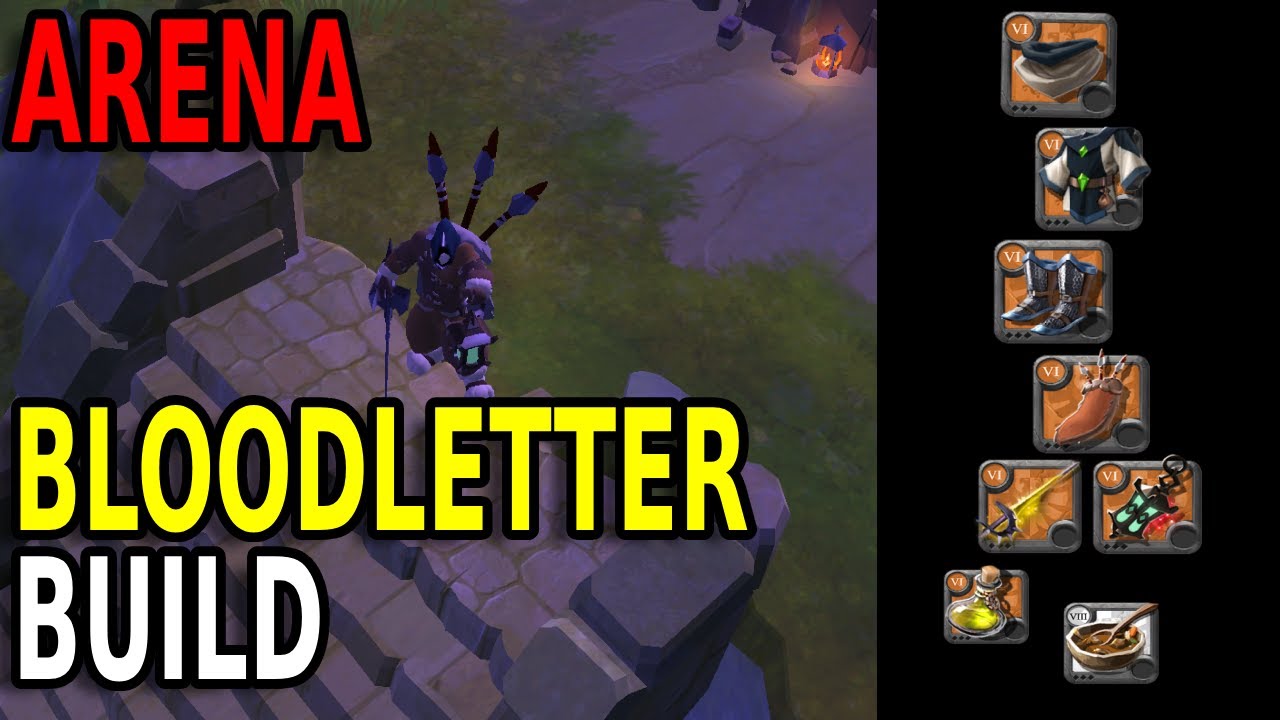 Bloodletter 5v5 arena build : r/albiononline