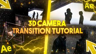 • How To Make 3D CAMERA TRANSITIONS on After Effects | step by step tutorial •