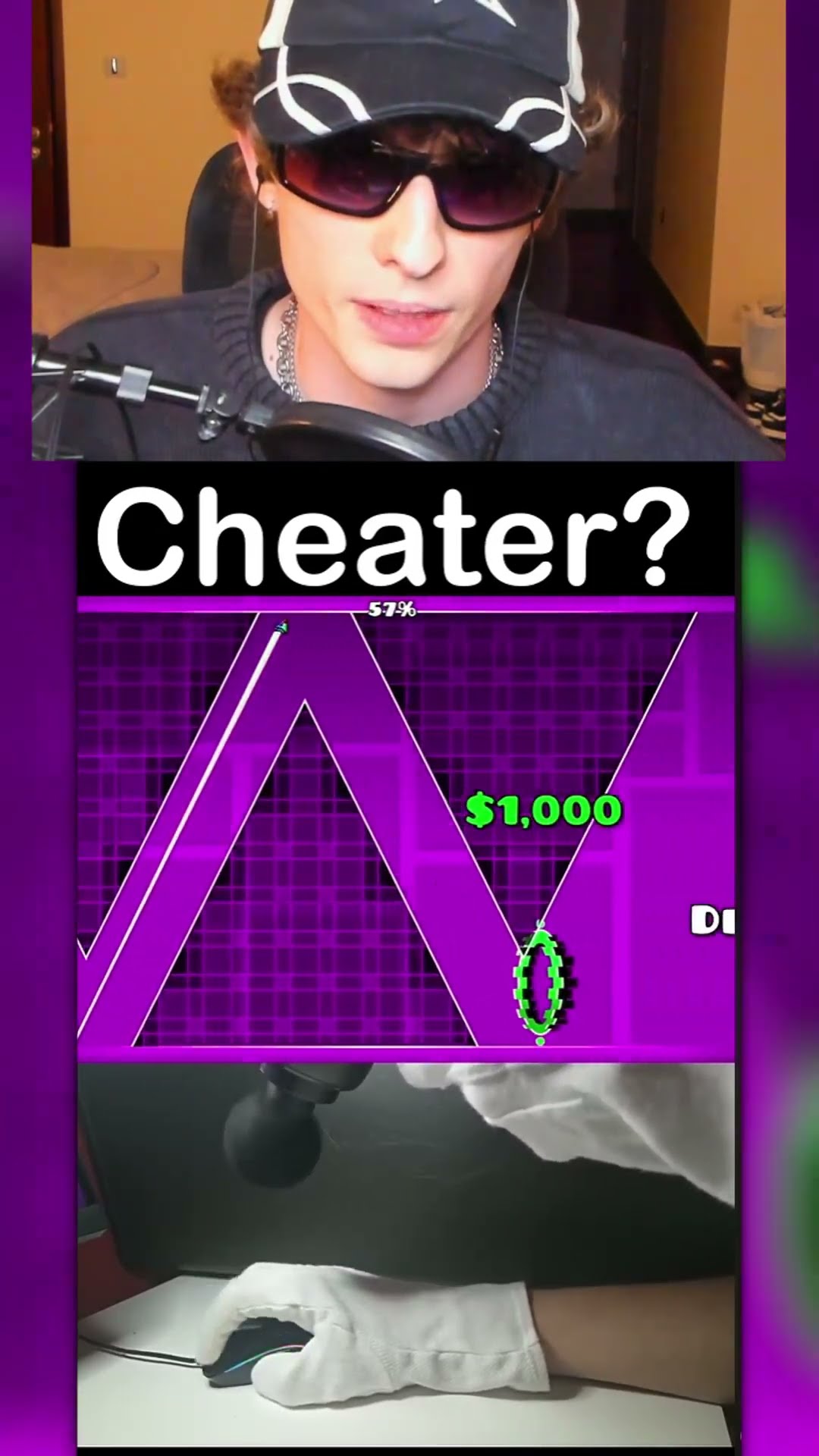 Hacker en GEOMETRY DASH ?